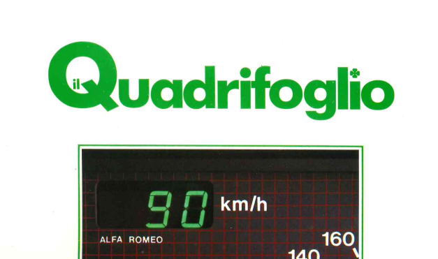 Il nuovo Quadrifoglio 1984