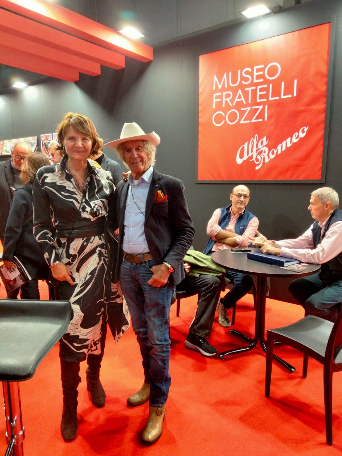 Elisabetta Cozzi Arturo Merzario - eNews Museo Fratelli Cozzi